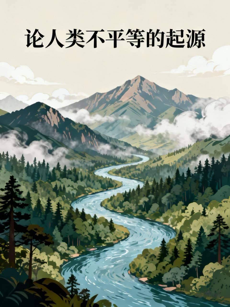 通俗大白话版
2. 卢梭在这本书里把不平等的根子讲得特别直白：远古时候人在森林里