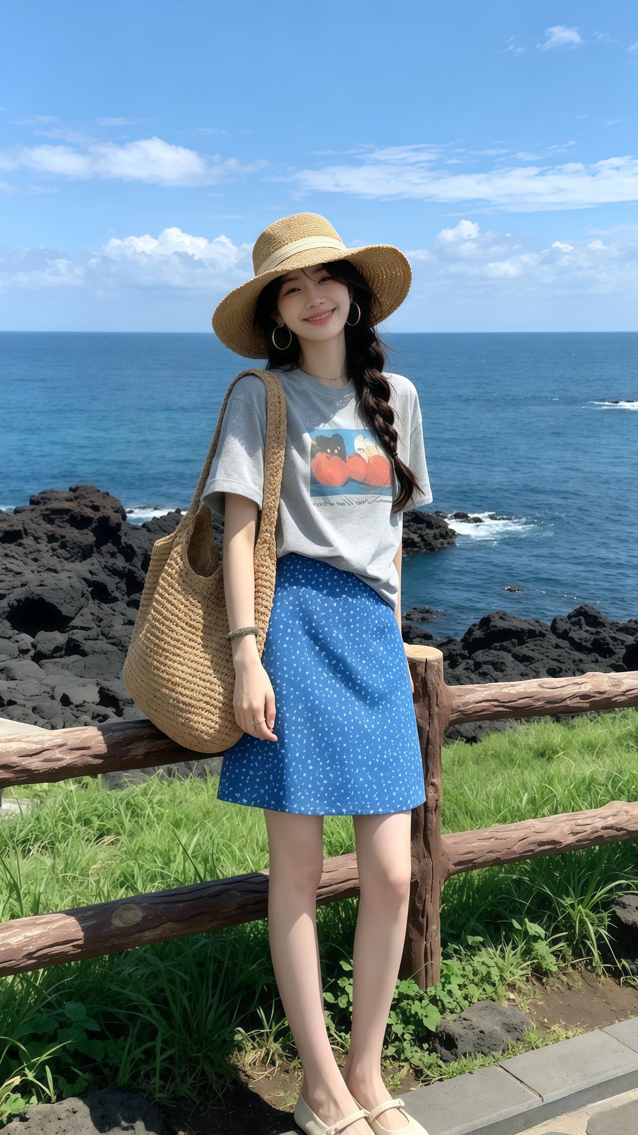 分享夏季韩系穿搭 一眼心动的夏季穿搭 夏日舒适穿搭 夏日chill穿搭 明媚又元