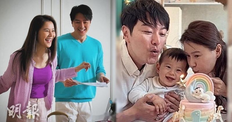 明报：萧正楠黄翠如为儿子戒熬夜养生 不舍儿子爆哭 尽量避免外宿开工萧正楠与太太黄