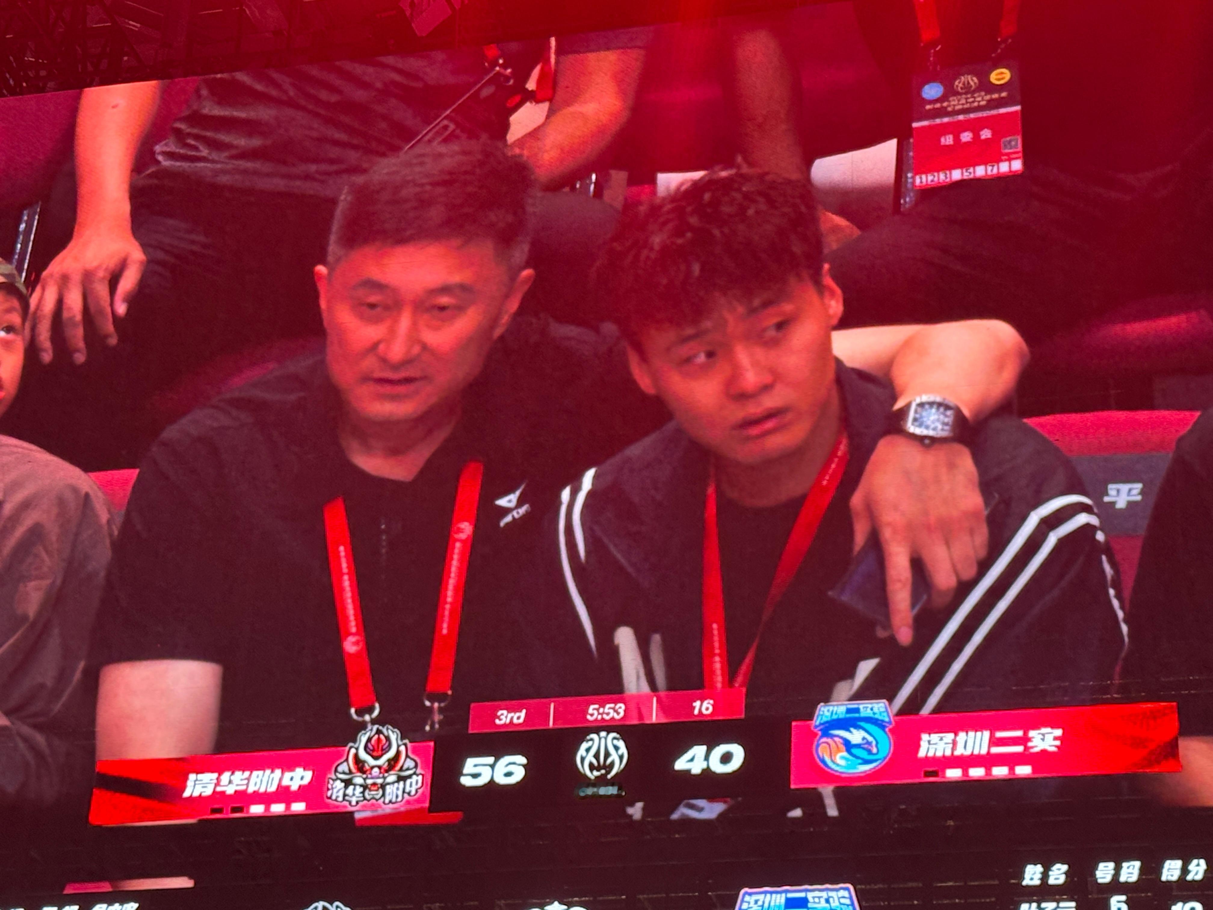 众星云集，中国篮球老中青👏一生只有一次耐高梦想家ALI  ​​​