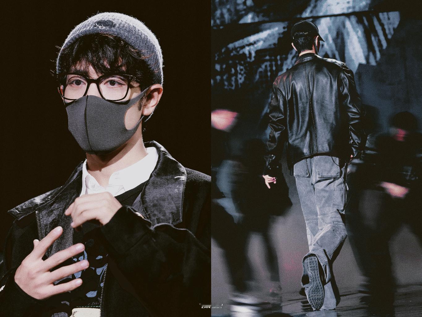 妥妥的男大生！校草级别的！硬帅！肖战跨晚彩排照肖战愿大家自在得闲藏梦于心