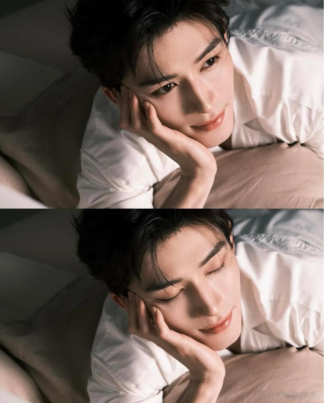 当你跟王星越说托个脸 乖乖听话托脸的王星越，可爱又温柔，直接戳中我！ 