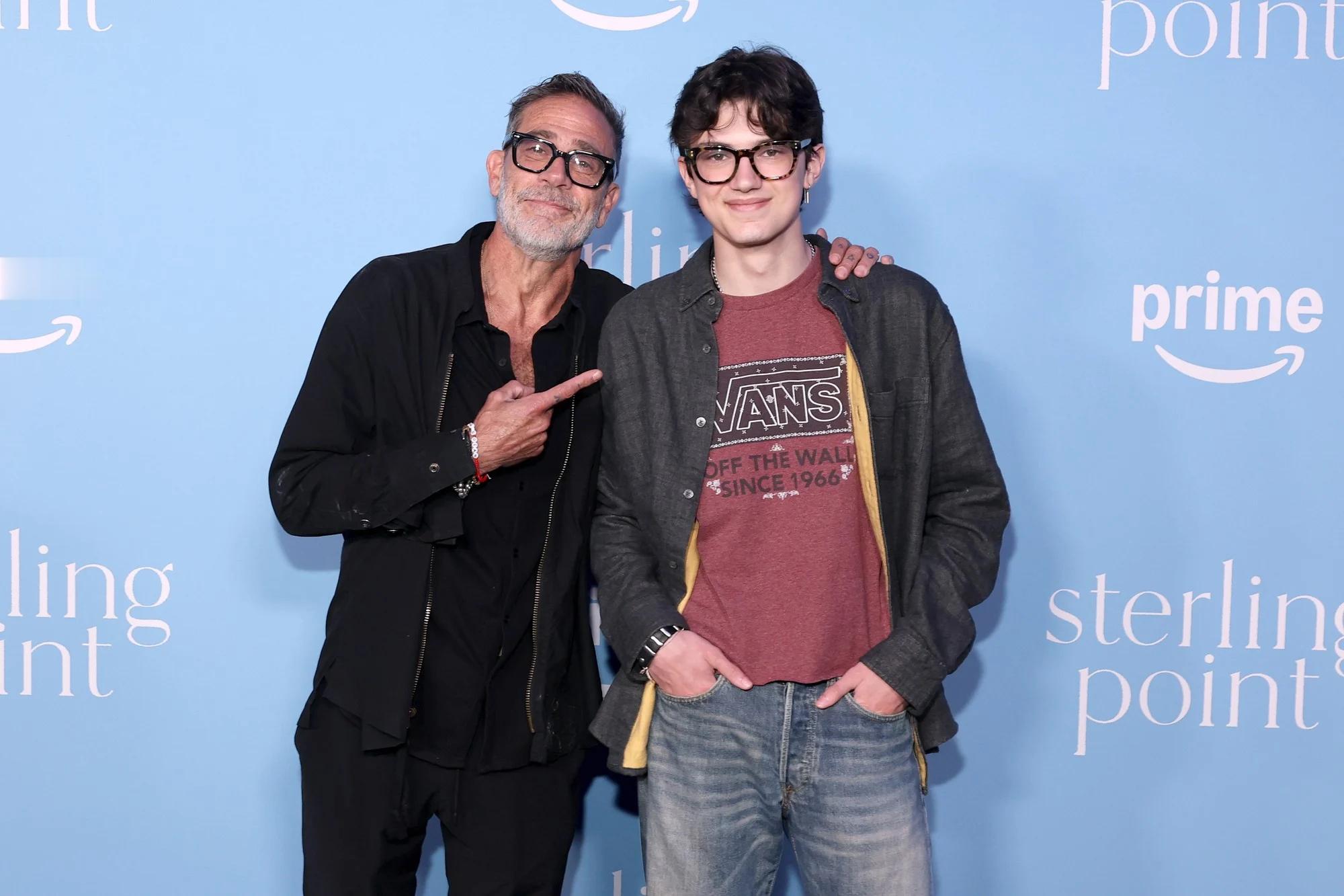 Jeffrey Dean Morgan和儿子Augustus “Gus” Mor
