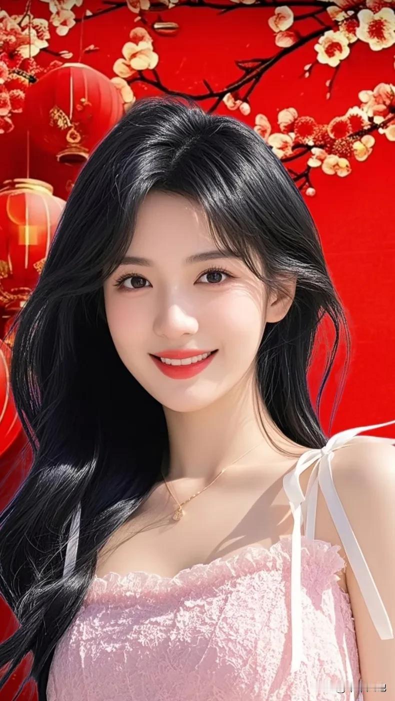红妆美人总是格外迷人。就像我曾见过的一位女子，一身红衣似火，在人群中特别耀眼。那