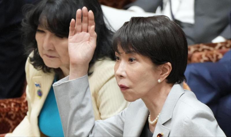 日本时事通讯社今天（7月16日）发布的民调显示，首相高市早苗内阁支持率，自去年1