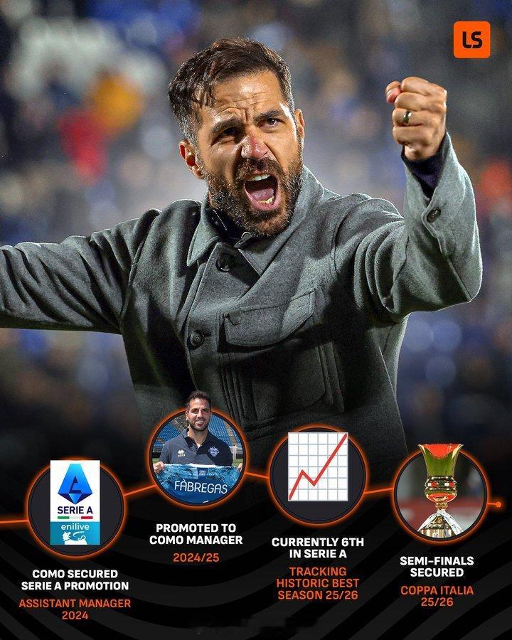 从升班马到杯赛冠军：法布雷加斯正在创造奇迹中  阿森纳著名教授