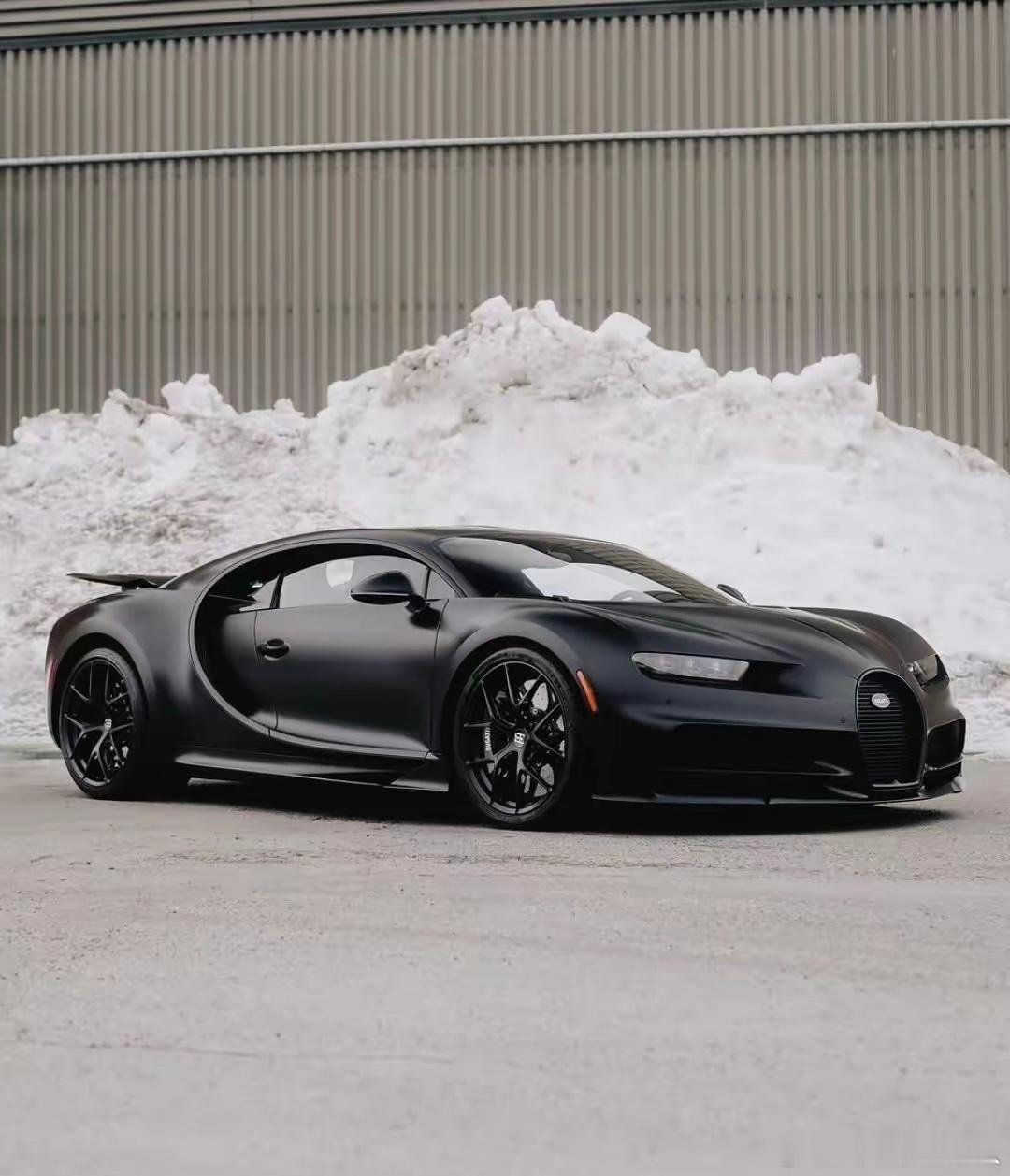 罕见的布加迪 Chiron “Noire” 全球限量20辆 ​​​
