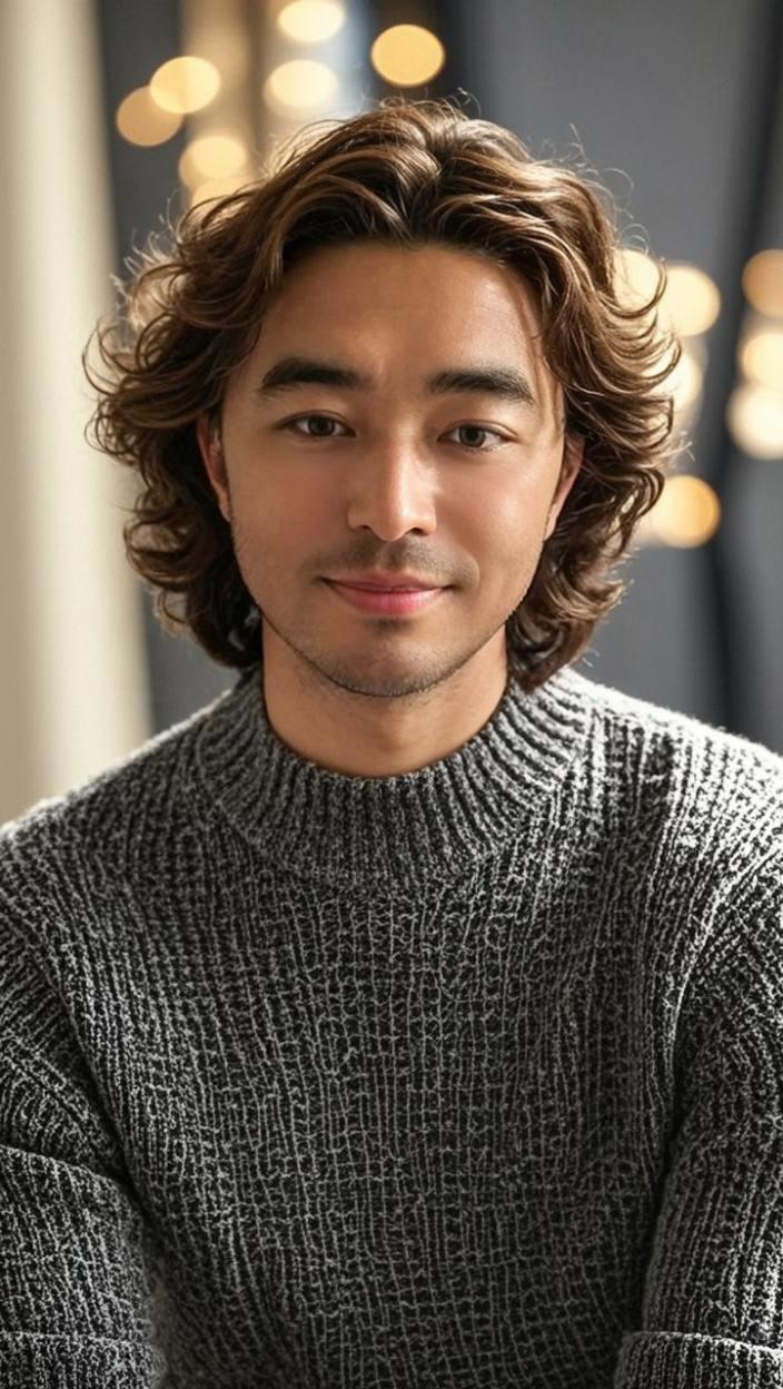 打小就想留类似郑伊健那种长发，可小时候学校不让留，老爸也反对，基本一直是短发。然