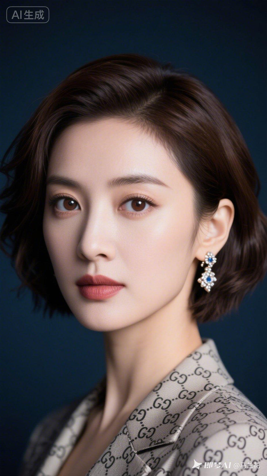 优雅气质，Gucci风尚，时尚女神