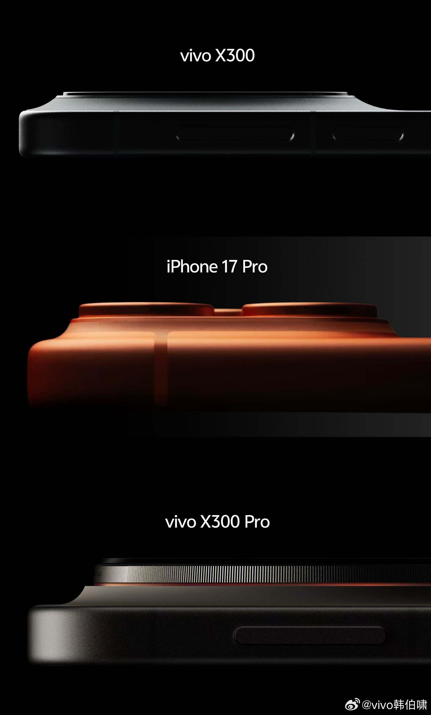 vivo X300全系列采用全新Deco设计，并将在全系搭载的联合BOE深度定制