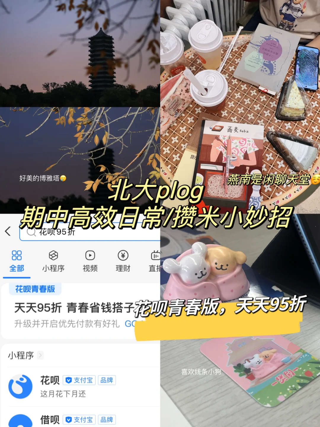 北大plog：人生第一张信用卡&高效生活日常