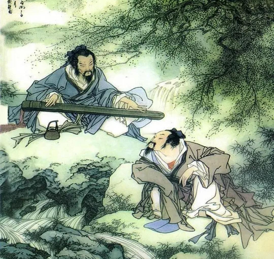 上联，伯牙子期，知音不在千杯酒

下联，？？？