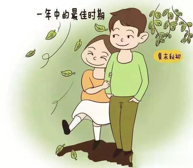 这个时期正是怀孕好时机#0-6岁育儿经# #备孕百科# 
8-9月份受孕较为合适