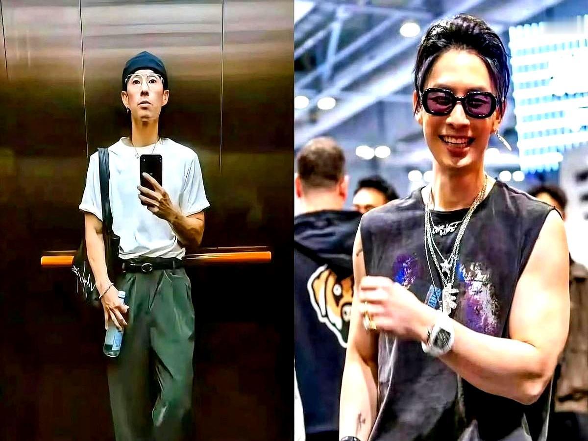 谁能想到当年那个灰色背心都要绷不开的“美作”，现在竟然瘦得连锁骨都让人看着心惊肉