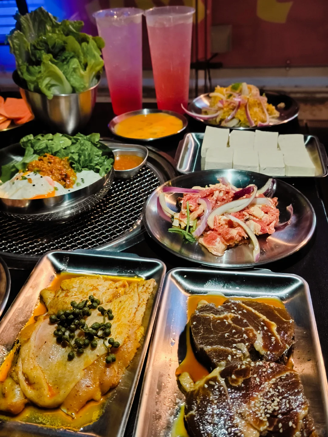 露营烤肉:星空下的美味！！🔥🔥