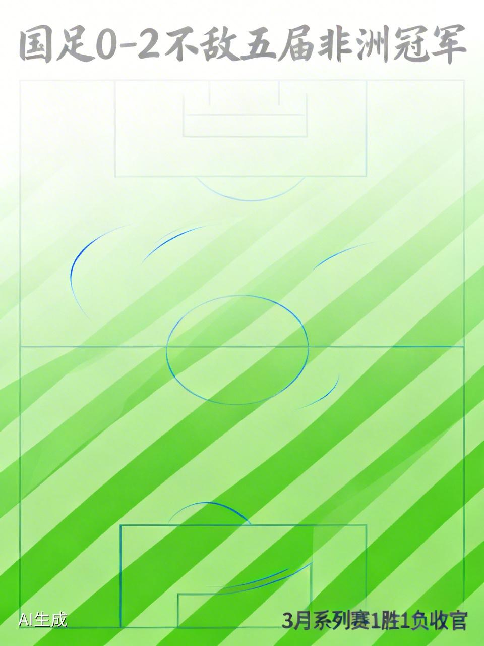 国足开场连续丢球 0-2不敌五届非洲冠军 3月系列赛1胜1负收官在这场备受瞩目的