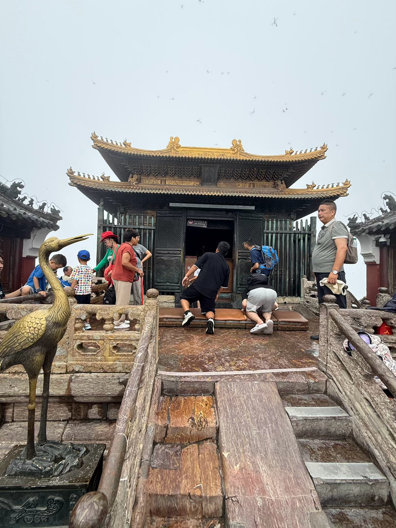 上金顶，帮大家祈福[抱拳][抱拳]点赞沾沾好运[抱拳] 