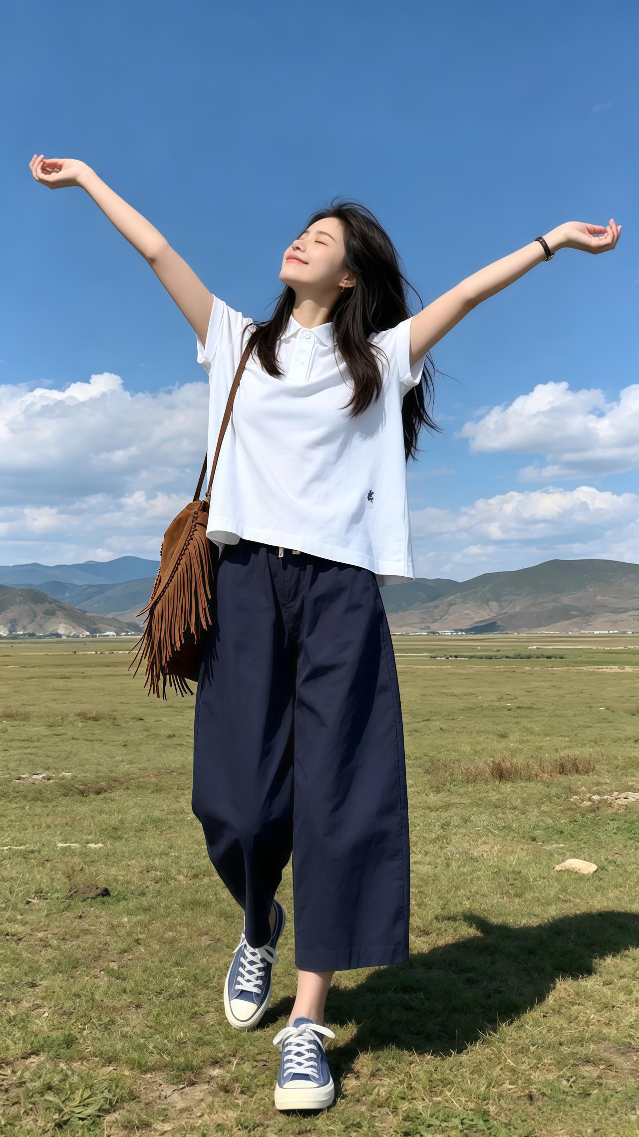 女生不费力的夏季穿搭 自由松弛感穿搭 喜欢这种随性松弛感 穿搭韩系穿搭