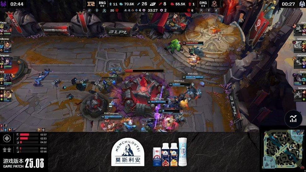【2025LPL第二赛段 OMG 0-1 RNG】RNG先下一城，如何评价这场比