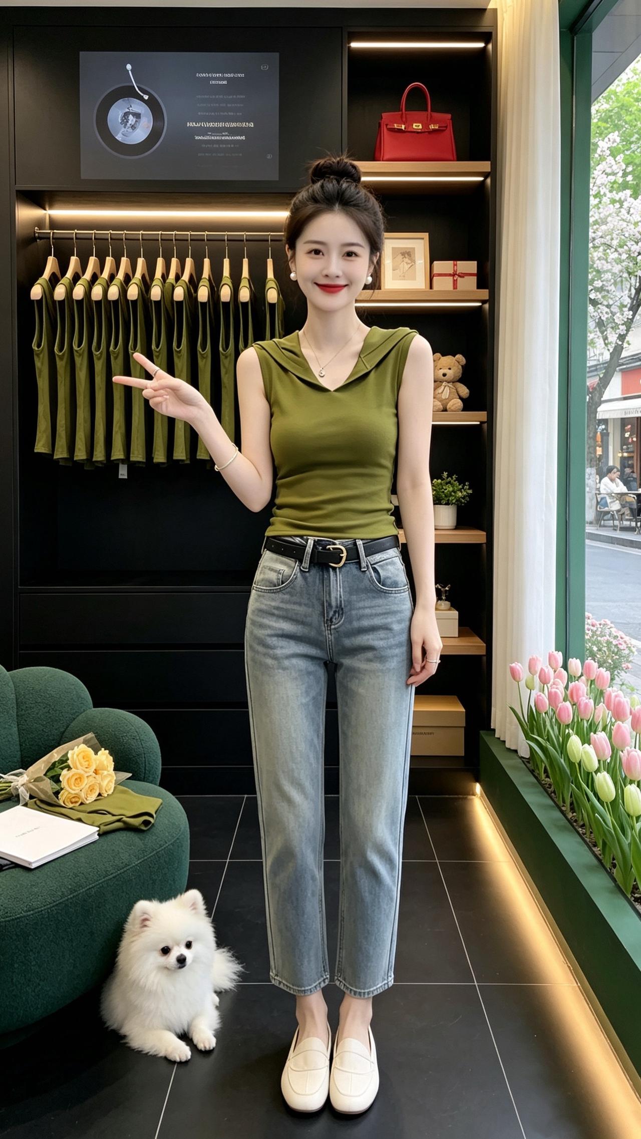 休闲背心T恤舒适百搭洋气减龄谁穿谁好看