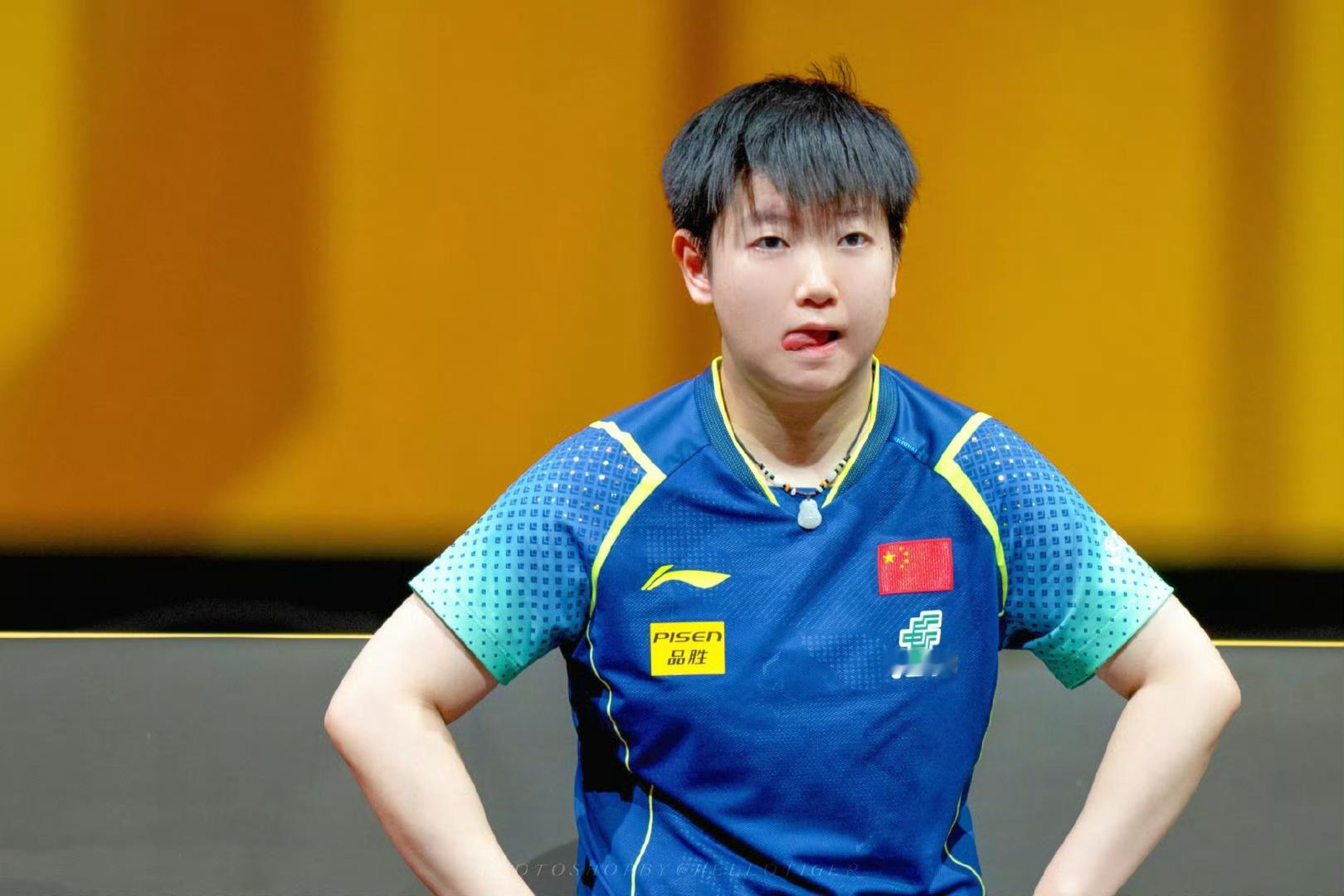 莎莎不会给我们留一点意外！成功晋级，优秀！#孙颖莎全力以赴打好每一场比赛# #孙