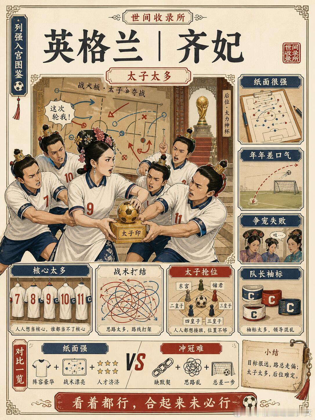 世界杯迎来了最严厉的监考老师当我用甄嬛传给朋友解释世界杯强队 