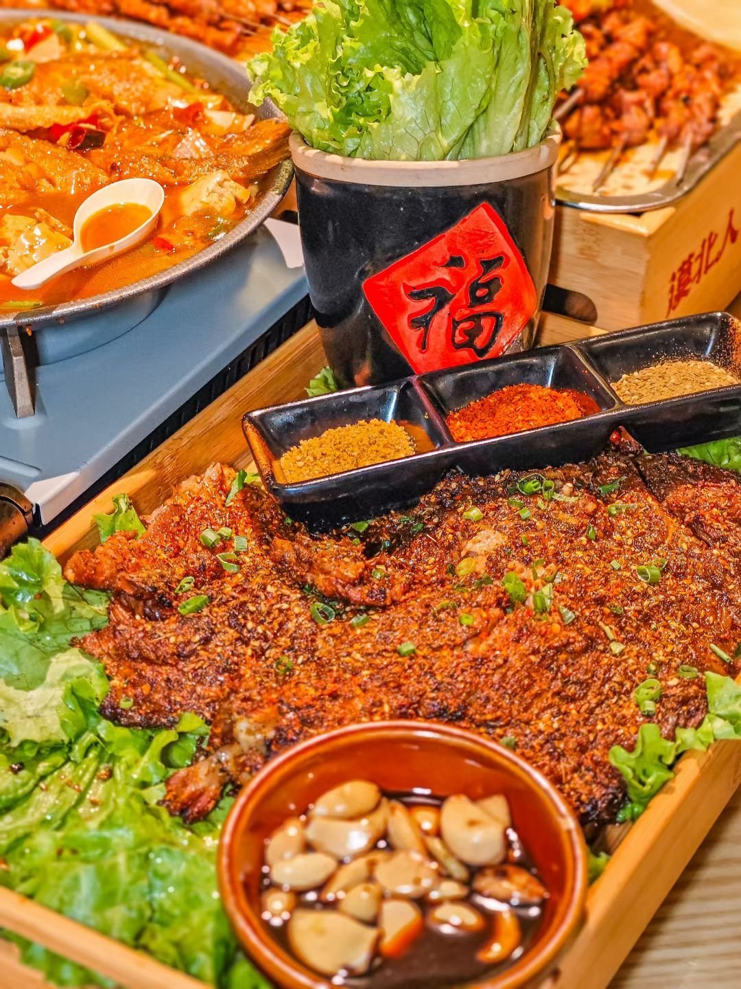 西安探店｜正宗羔羊烤肉开创者～漠北人🍽【美食攻略】#理想生活季##宝藏餐厅打卡