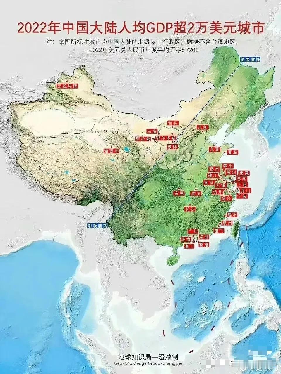 同志们，要努力啊，人均 GDP 超过 2 万美元，是未来 10 甚至 20 年中