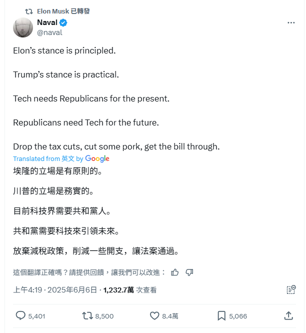 特朗普马斯克公开骂战热点观点 懂了，特朗普向其他国家极限施压，马斯克向特朗普极限