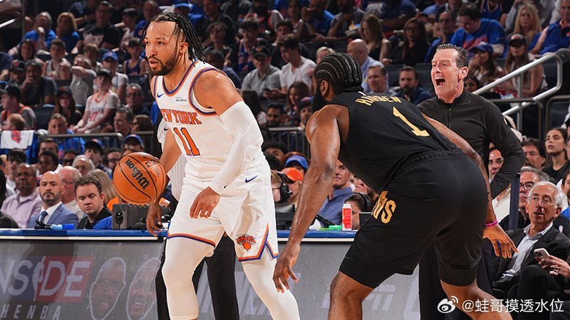 NBA东部决赛G1尼克斯115-104战胜骑士骑士在第四节最多领先22分，但是被