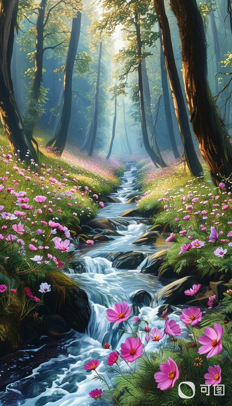 淡淡人生静静过 与清风花萃香遇花瓣雨