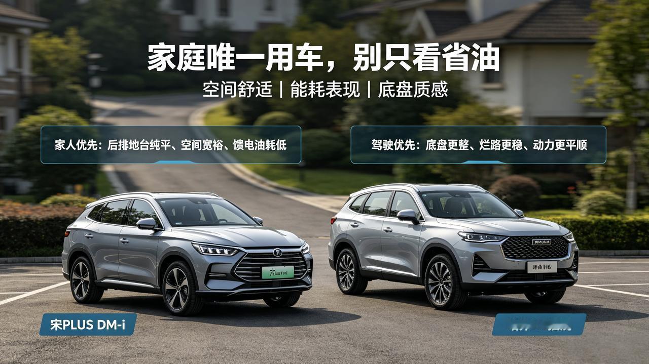 作为家庭唯一用车，你必须既要又要还要。宋PLUS DM-i卖成神车有道理，后排地
