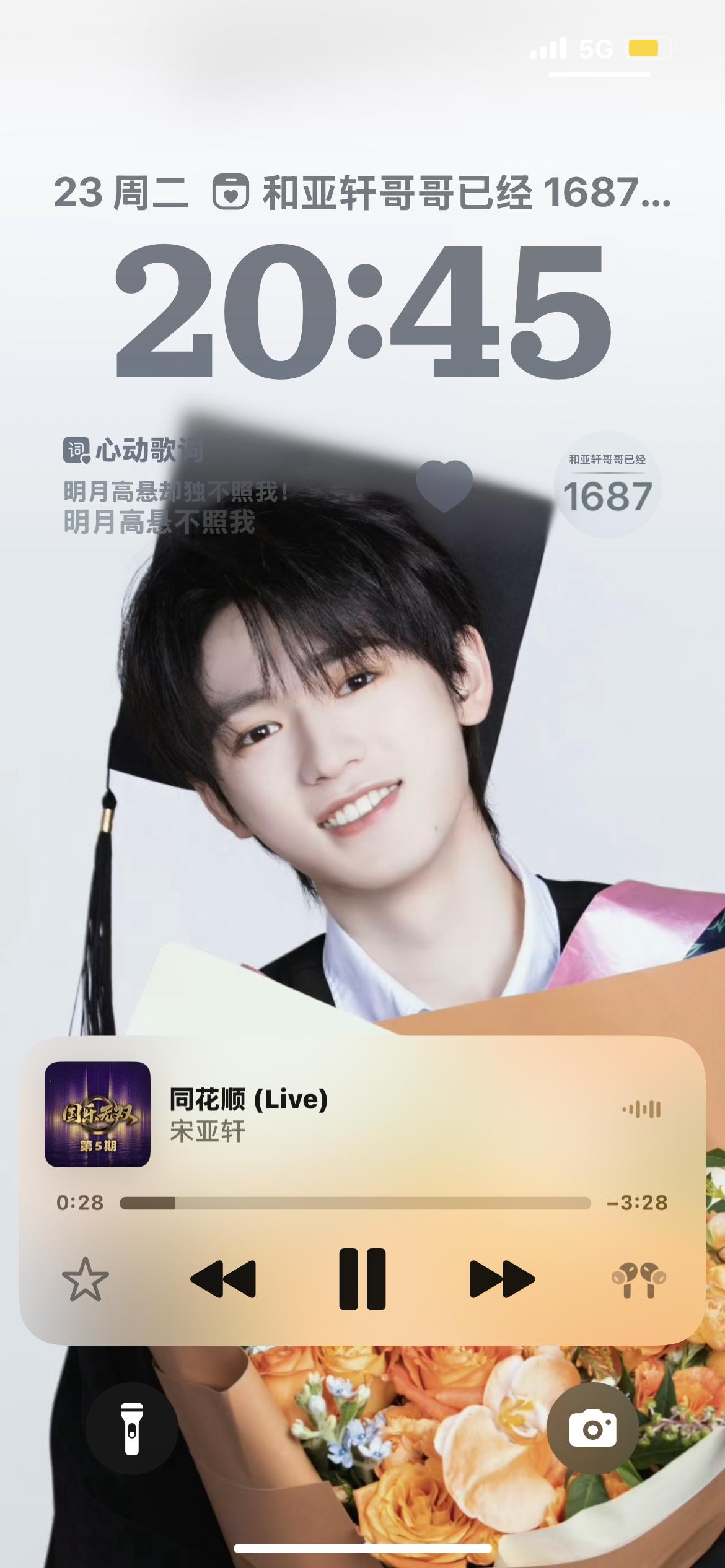 打开手机就是宝宝的学士服照，心暖暖 