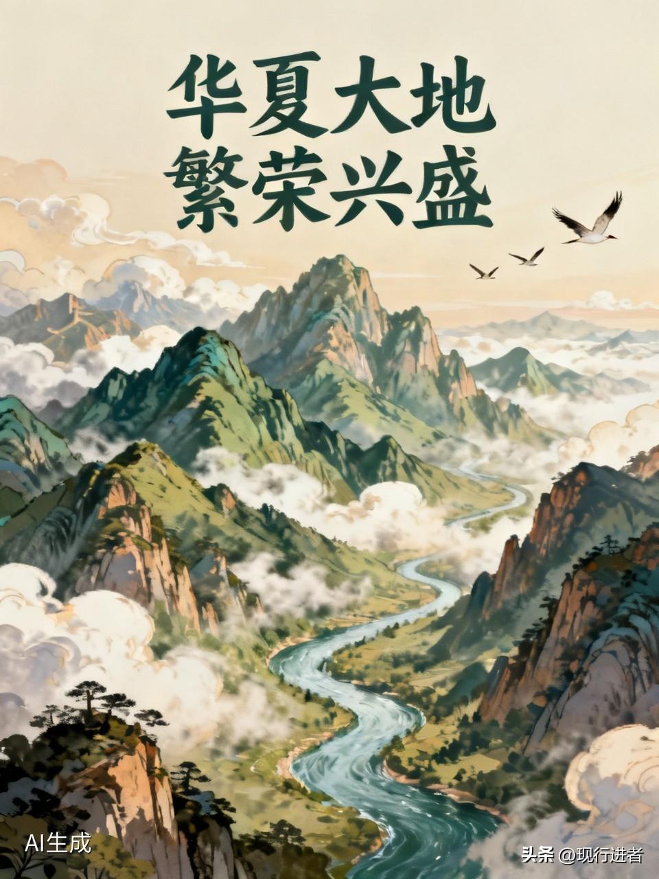 今日华夏大地呈现出的繁荣景象，堪称中华民族五千年文明史上前所未有的盛况。这份来之