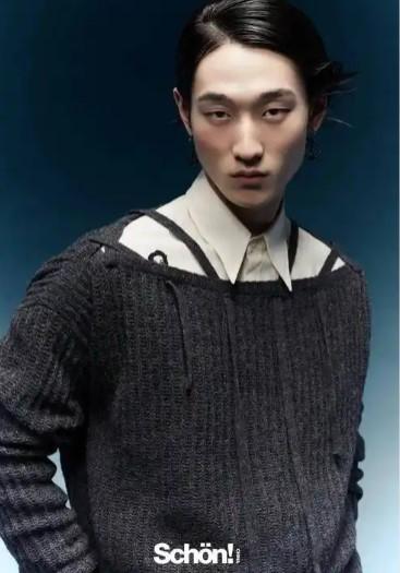 董成伟是从湖北七色风模特经纪公司走出的顶尖职业男模，作为武汉体育学院散打专业学生