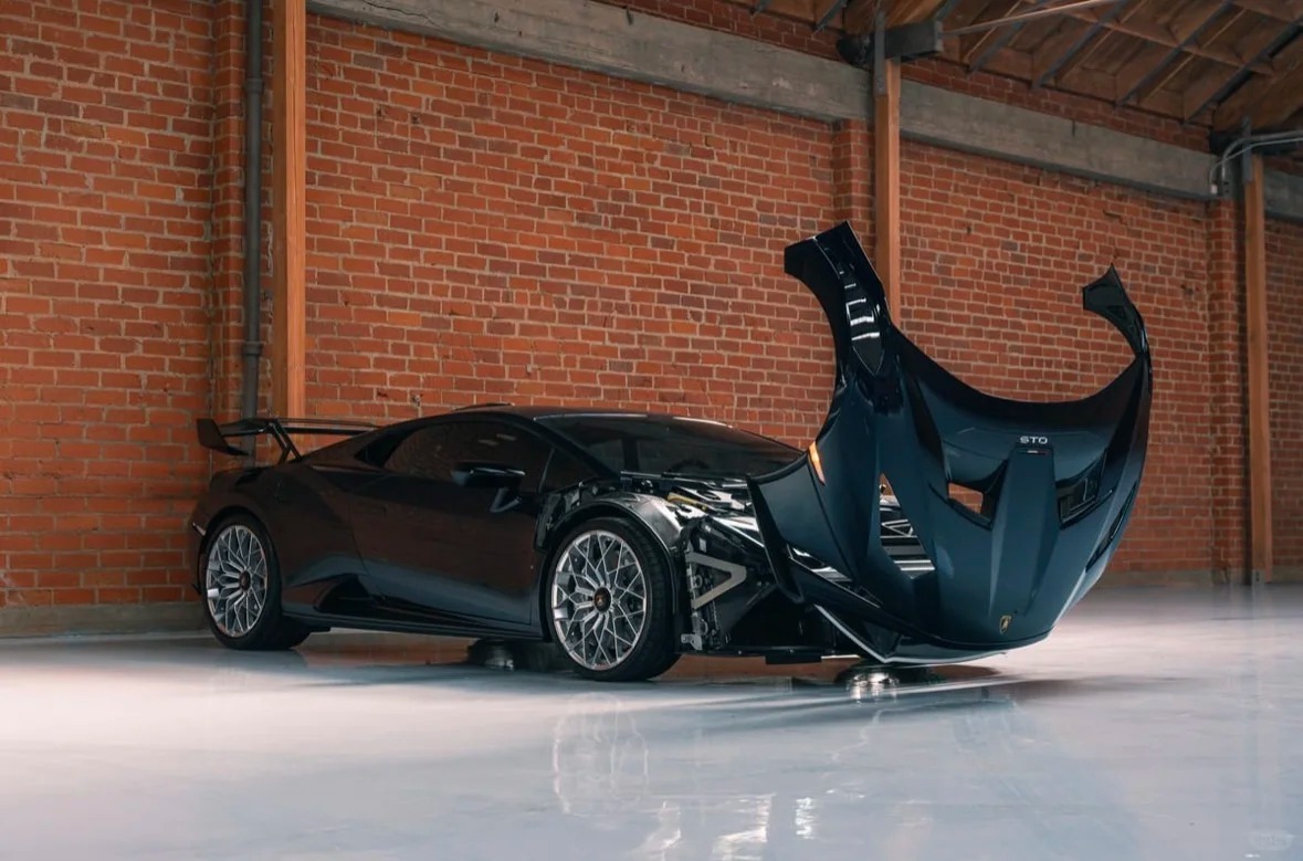 好车分享 Lamborghini Huracan STO