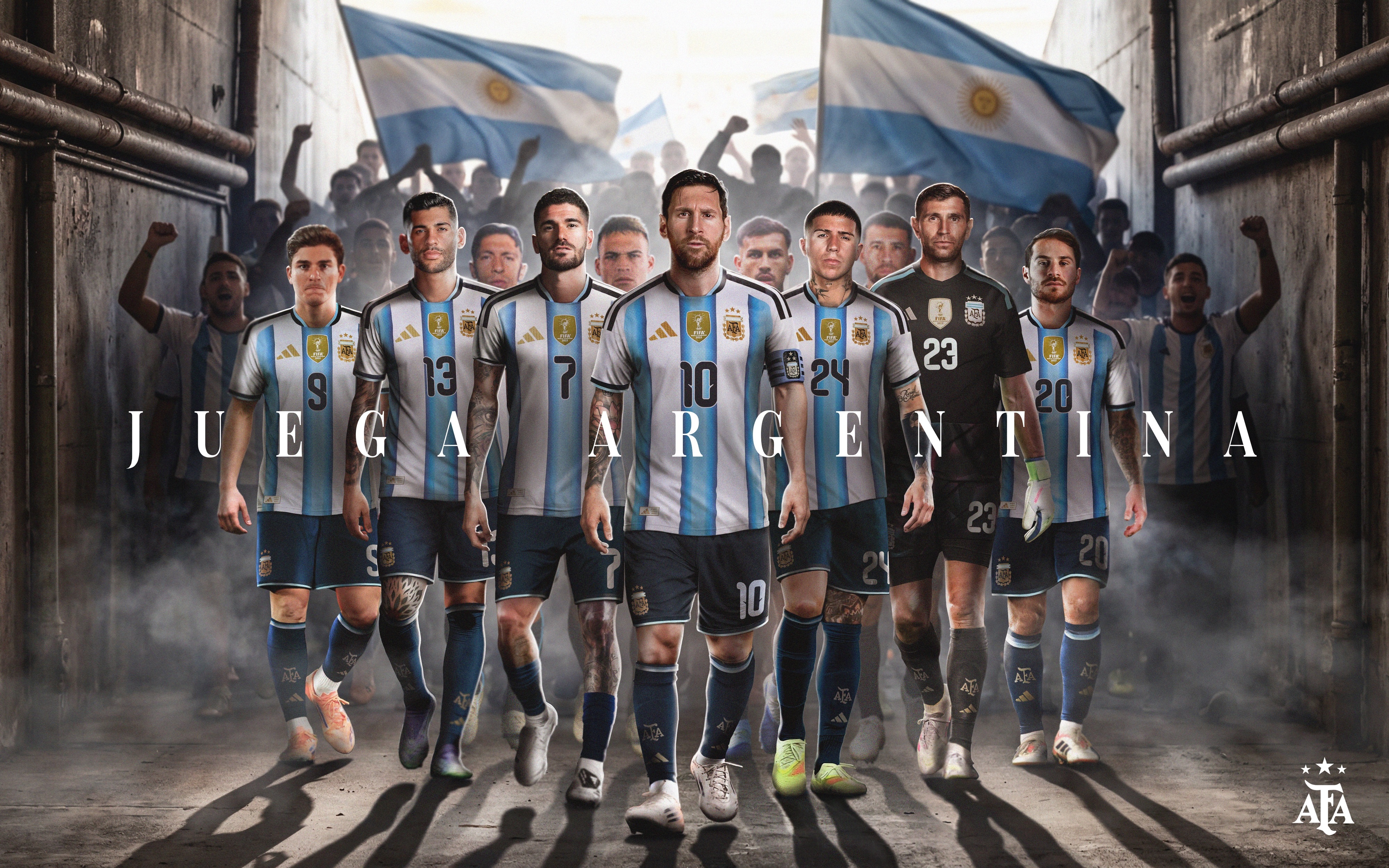 阿根廷vs奥地利 比赛开始。加油！我神圣的蓝白军团🇦🇷💙🤍围观世界杯阿根
