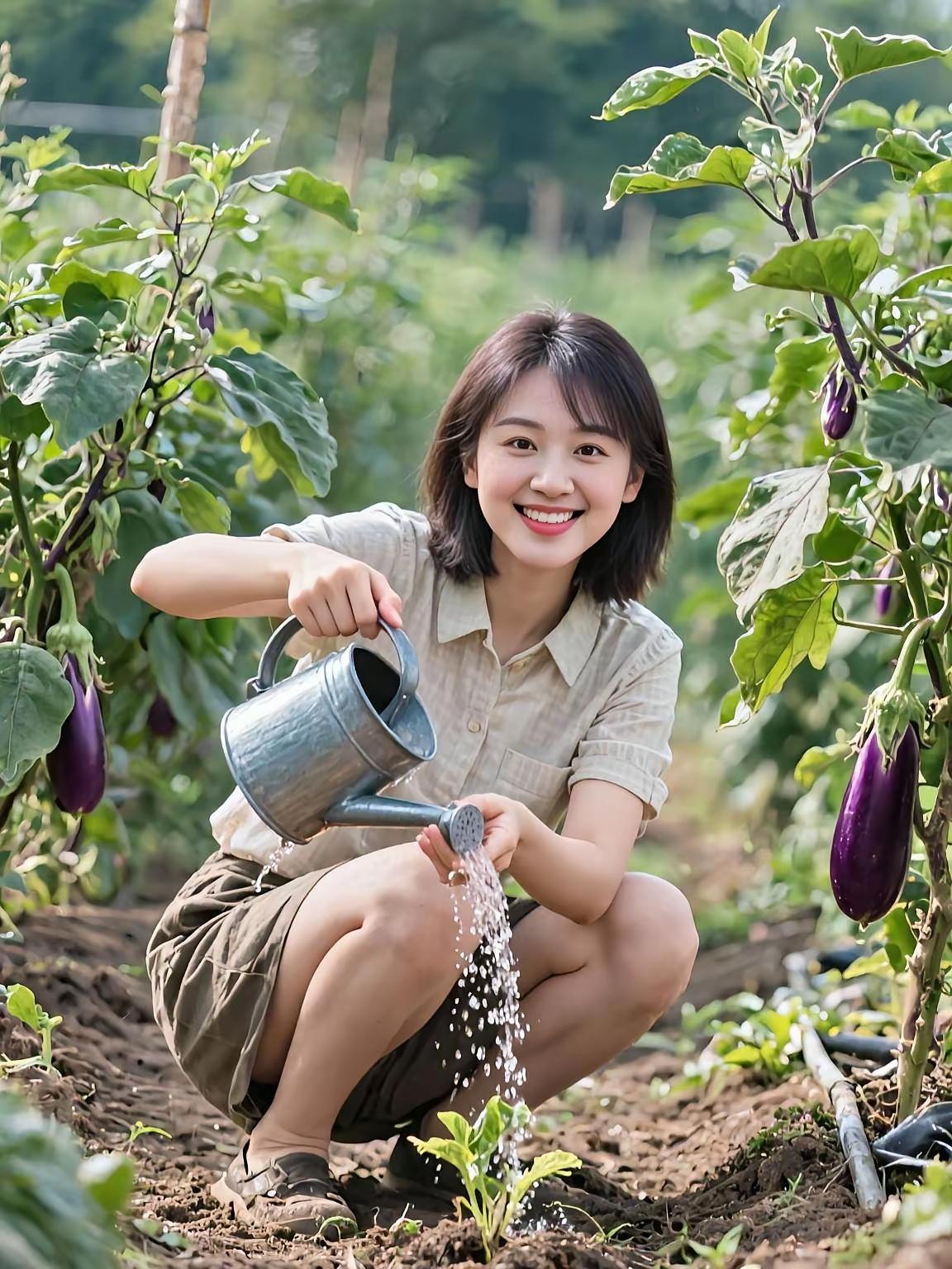 🌱 亲手浇灌，收获满满！🌱