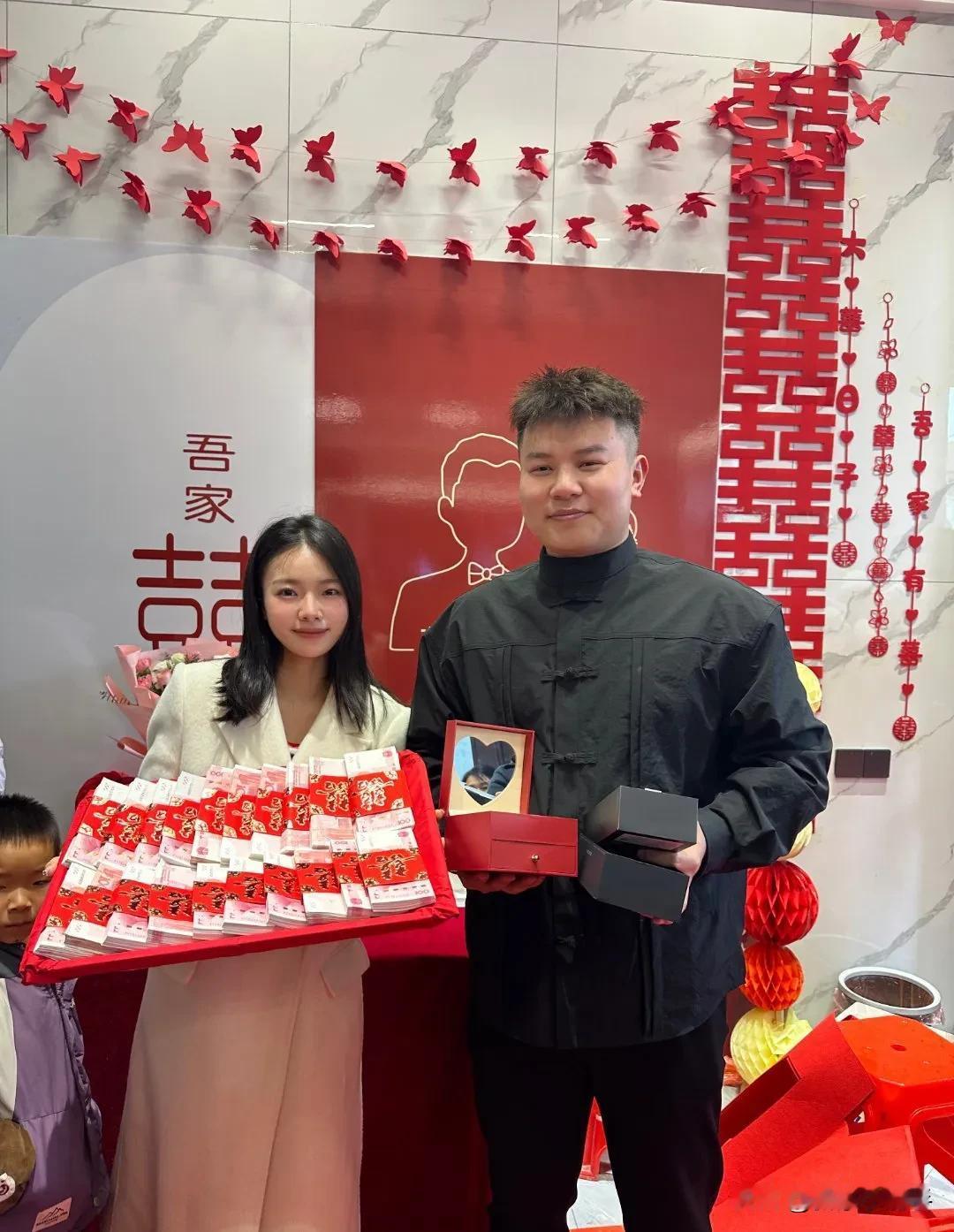 表妹绝对是嫁给了爱情，这彩礼，真的是一分也不会少啊！
#记录我的2024#