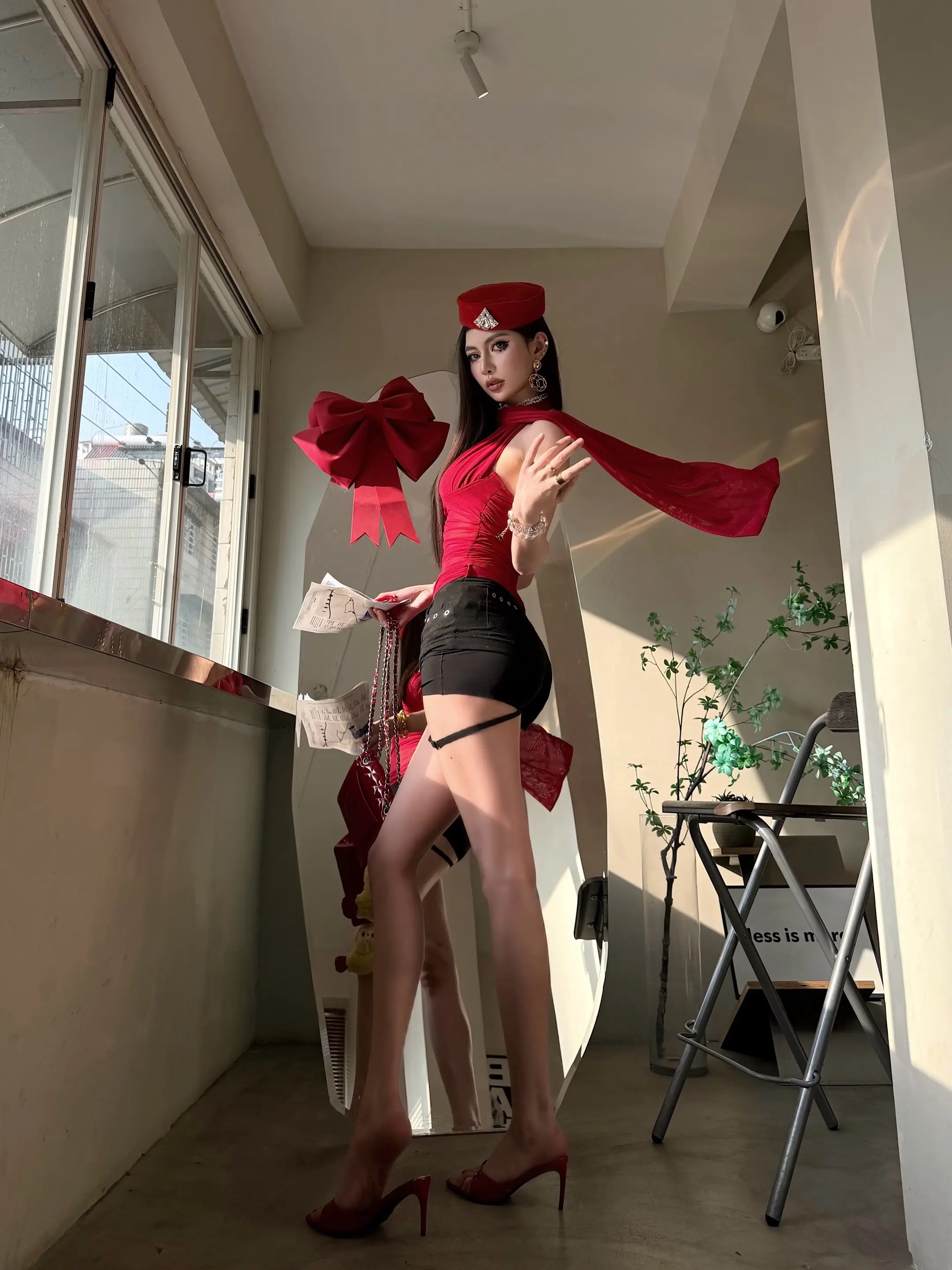 红色也有韵味。