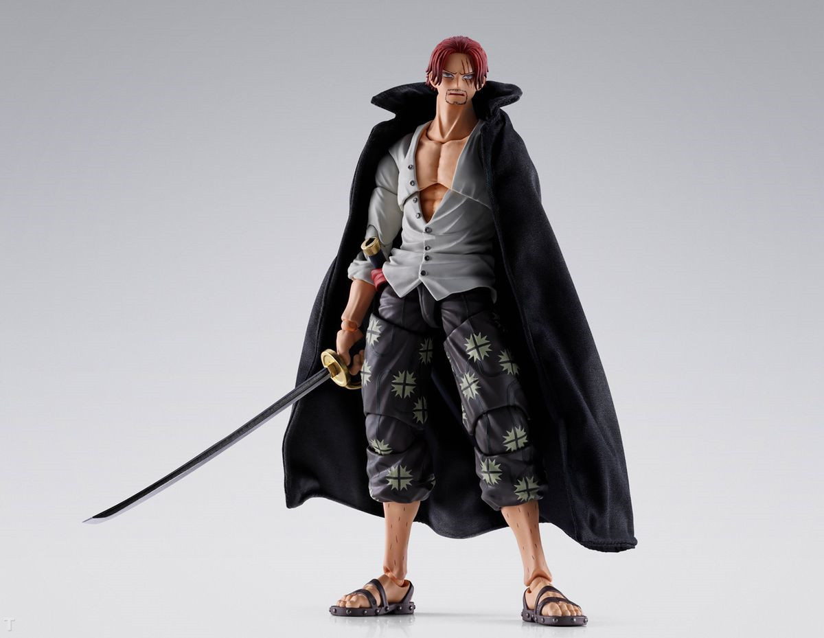 S.H.Figuarts「红发香克斯 -马林梵多顶上战争-」手办大量官方高清图公