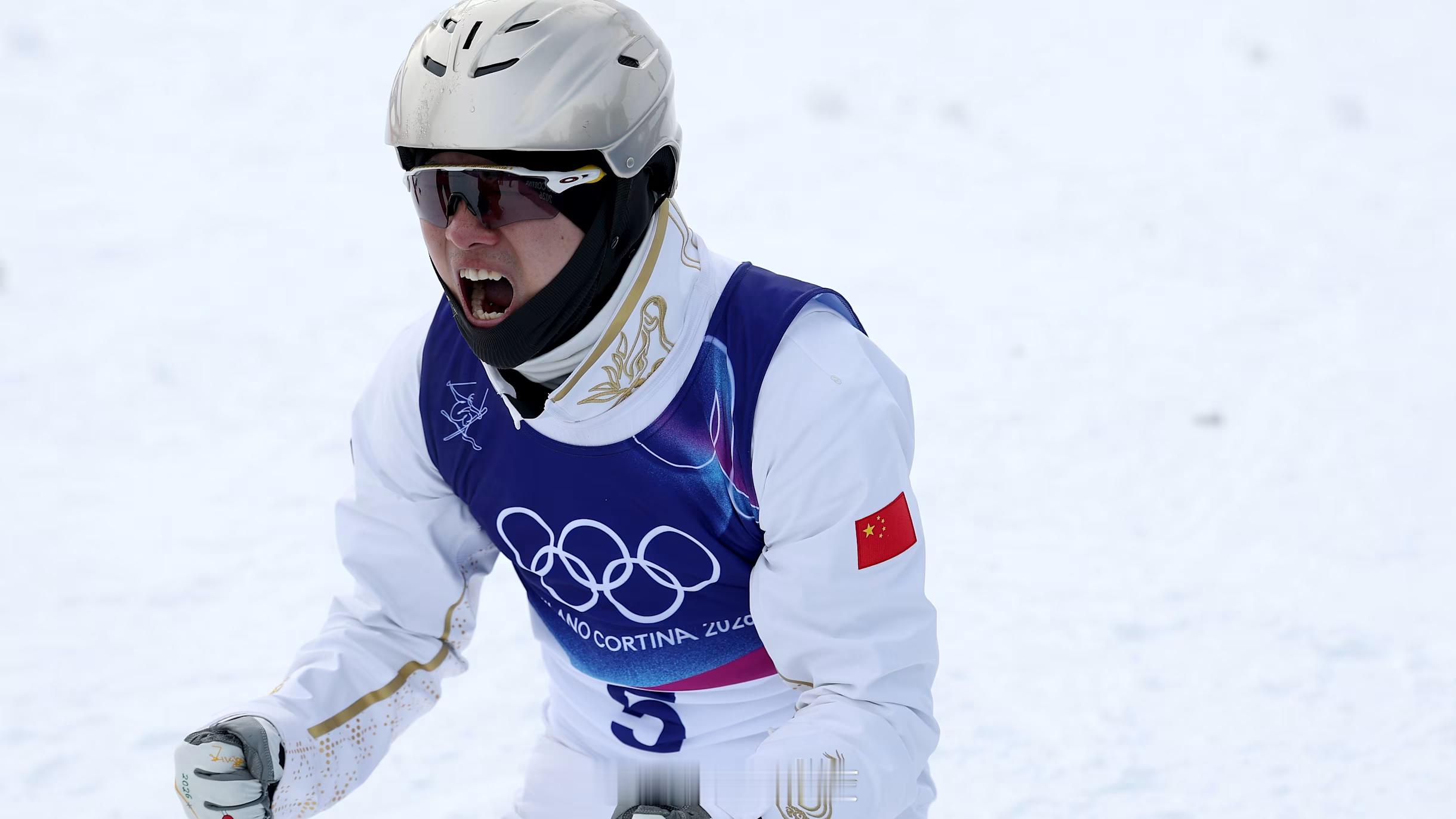 王心迪金牌 米兰冬奥会自由式滑雪男子空中技巧决赛，王心迪凭借决赛轮的出色发挥，拿