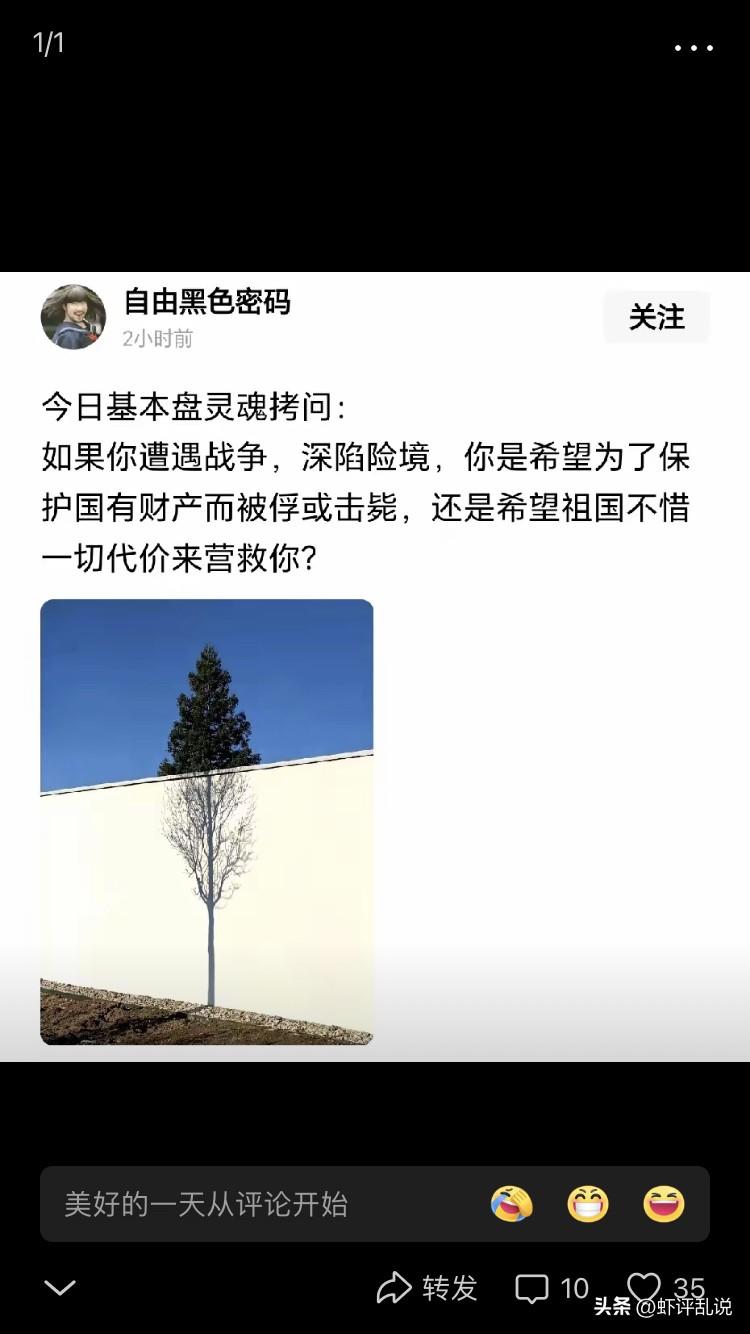“羊胎盘”用一个“如果”来夸赞美国的救援行动，可这“如果”一用，就完全是抛开事实