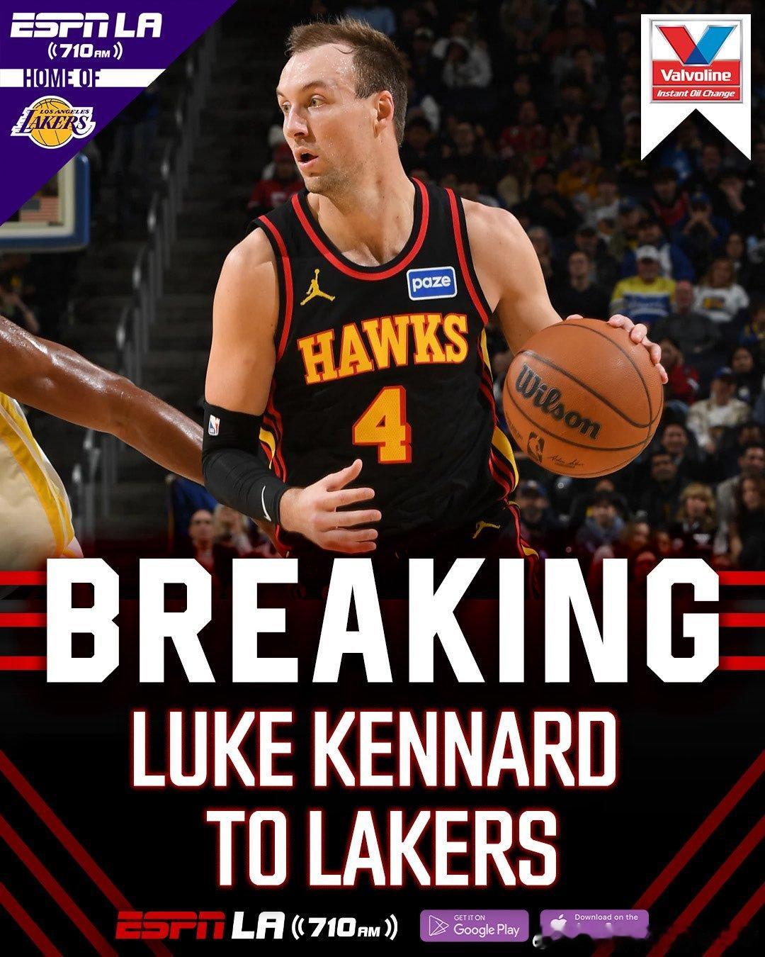 Shams：洛杉矶湖人队将加贝·文森特和一个2032年第二轮选秀权交易到亚特兰大