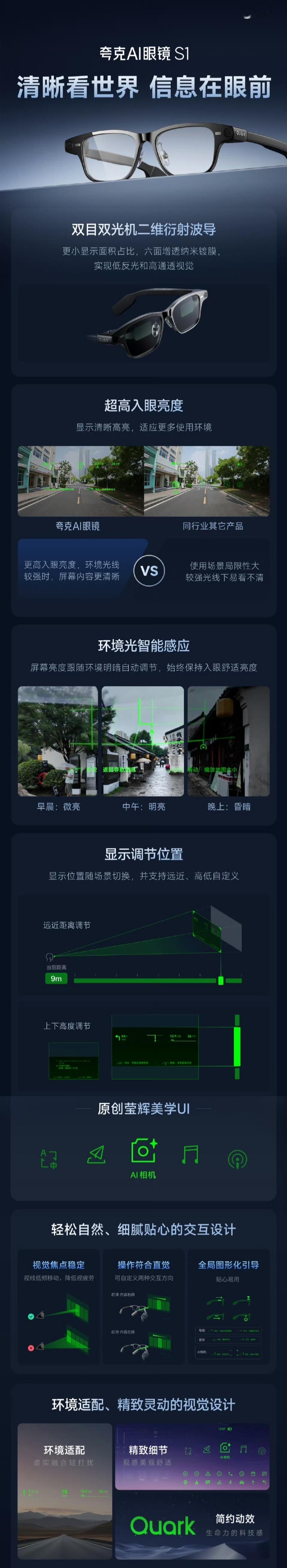 夸克AI眼镜装下整个阿里看到夸克AI眼镜背后的支持阵容，我感觉这不是在买产品，是