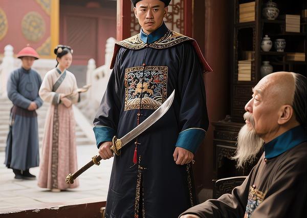 嘉庆年间，有个武状元叫满德坤，一身真功夫，却天天在宫门站岗，被太监宫女呼来喝去，