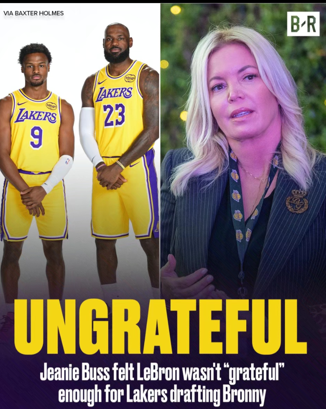 美媒总结了这篇长文中珍妮-巴斯不满詹姆斯的多个细节：1.抱怨詹姆斯自负过头；2.