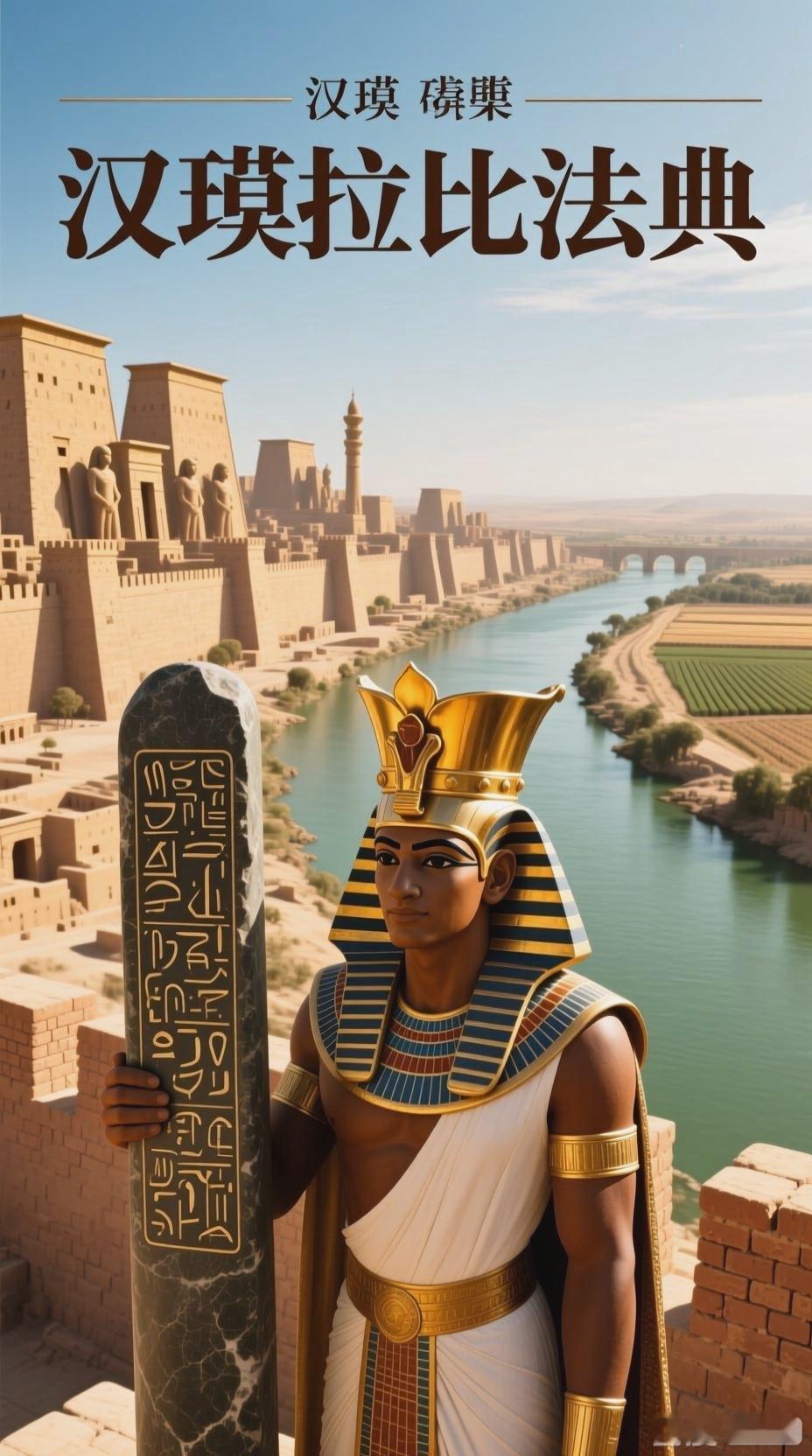 这段话直抵文明的内核：法度与公义，才是对抗时间风化的终极刻刀。

汉谟拉比石柱之