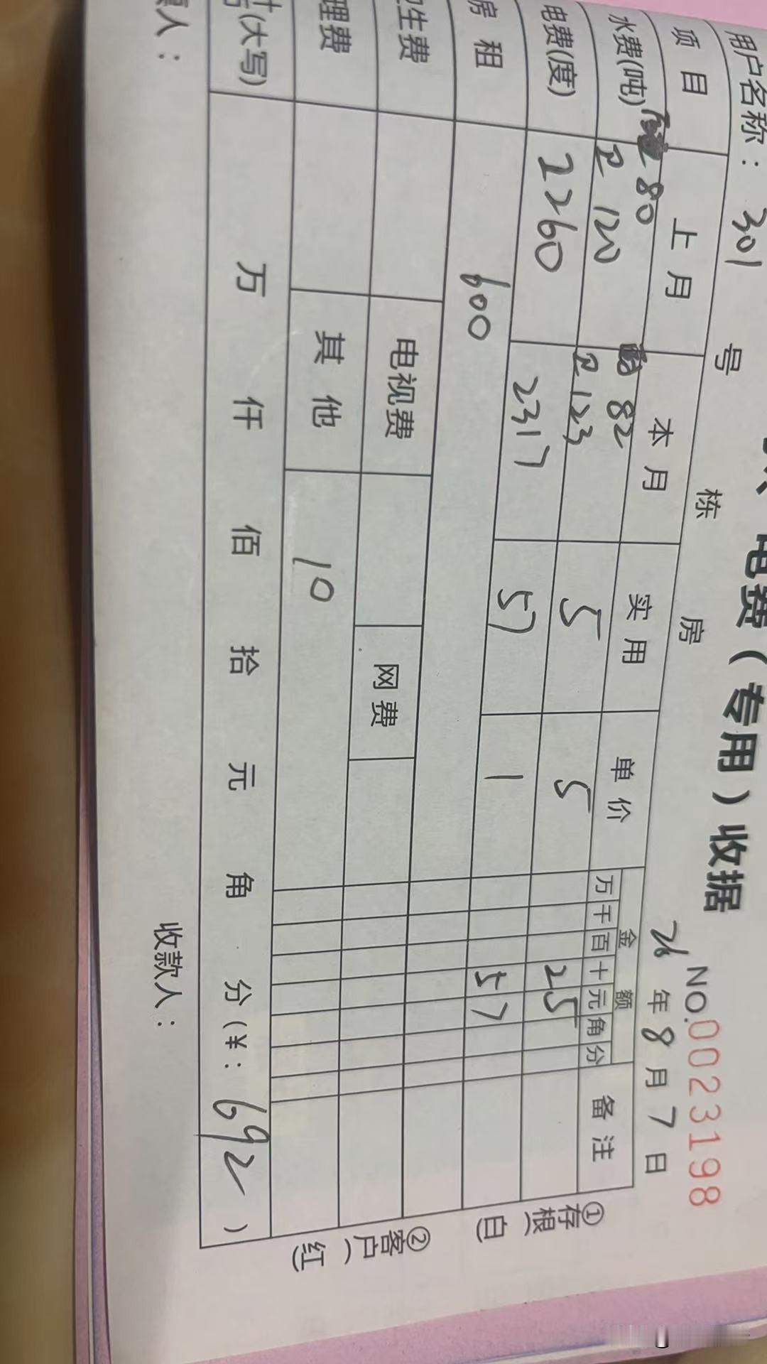 这房租
在东莞大朗
也算是
住豪宅了吧！