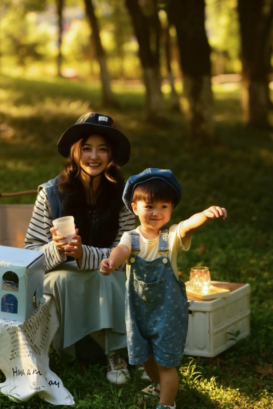 🍂🍁*. ✿ ◕‿-公园遛娃｜开始积攒秋日氛围